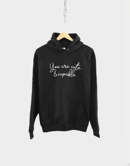 Relax Fit Hoodie Grounded Balance for Lazy Hours F039